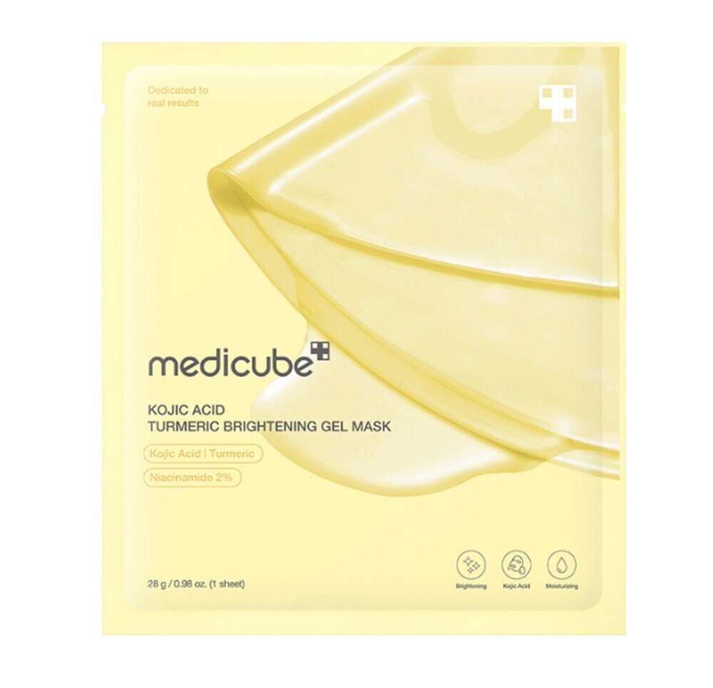 Medicube Kojic Acid Turmeric Brightening Gel Mask 28g (Set of 2)
